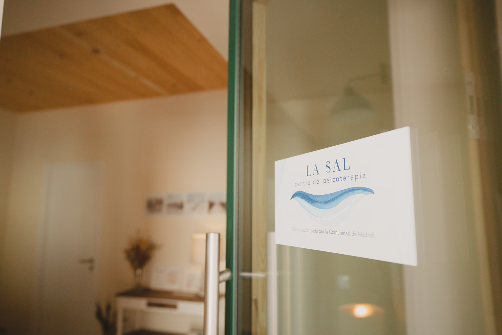 Instalaciones del centro Psicoterapia La Sal en Delicias, Madrid